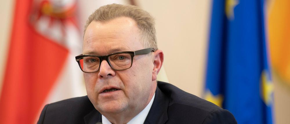 Brandenburgs Innenminister Michael Stübgen (CDU).