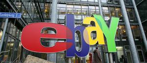 Eingang der Ebay-Zentrale in Dreilinden bei Kleinmachnow.