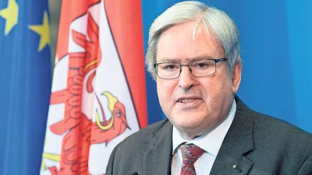 Brandenburgs Wirtschaftsminister Jörg Steinbach (SPD).