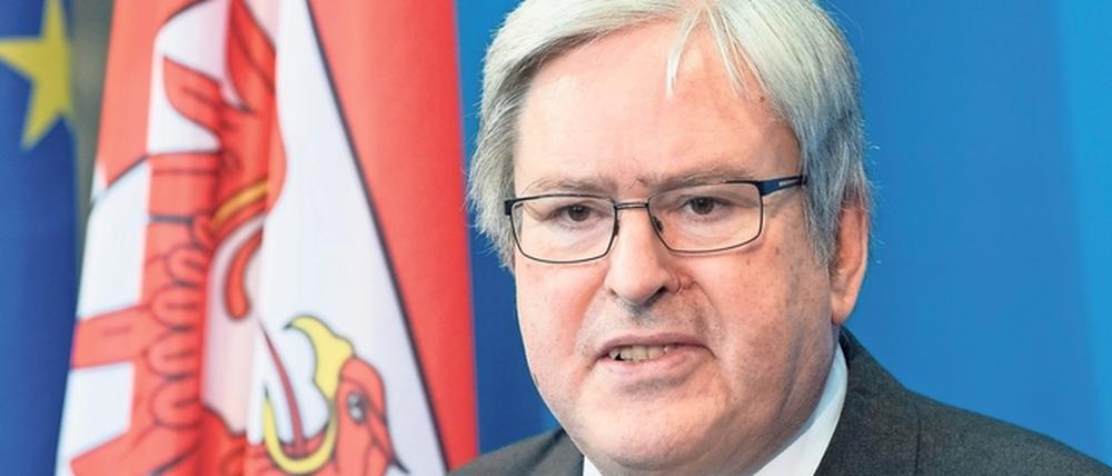 Brandenburgs Wirtschaftsminister Jörg Steinbach (SPD).