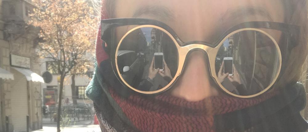 Carla Magnanimo geht nur vermummt auf die Straße.