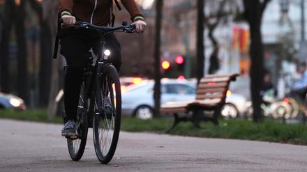 In Potsdam gibt es viele Radfahrer