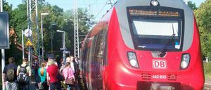 Auf dem RE7 fallen die Verstärkerzüge aus, die RB 23 entfällt komplett.