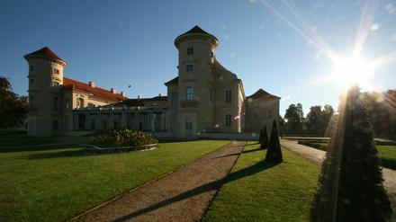 Schloss Rheinsberg im Landkreis Ostprignitz-Ruppin.