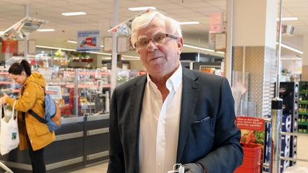 Siegfried Grube vom REWE Markt.