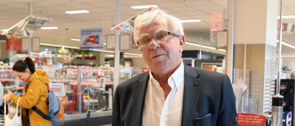 Siegfried Grube vom REWE Markt.