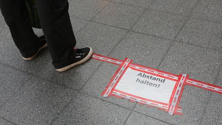 Die Kontaktsperre im Land Brandenburg wird bis 19. April verlängert.