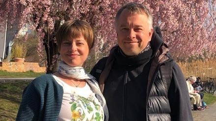 Romy Marquardt mit ihrem Mann Martin Marquardt.