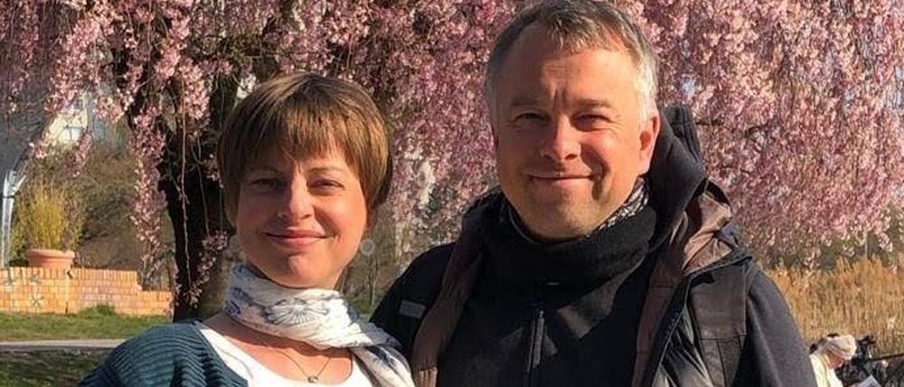 Romy Marquardt mit ihrem Mann Martin Marquardt.