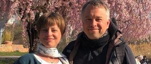 Romy Marquardt mit ihrem Mann Martin Marquardt.