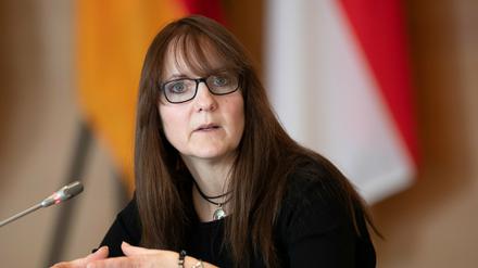 Katrin Lange (SPD), Brandenburger Ministerin der Finanzen und für Europa.