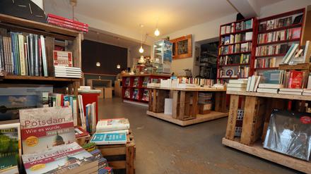 So leer wie auf diesem Bild aus dem letzten Jahr, ist es derzeit immer im Viktoriagarten. Potsdamer Buchläden müssen geschlossen bleiben. 