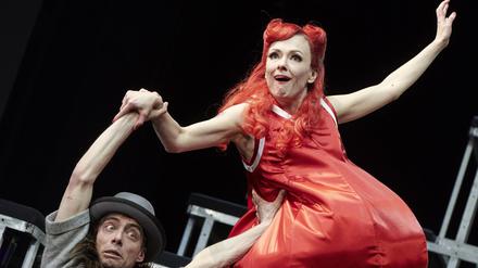 "Die Nashörner" von Eugène Ionesco, inszeniert am HOT, kann bis heute Abend online verfolgt werden.
