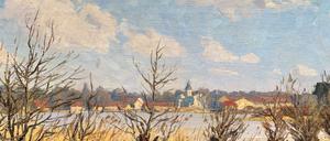 Paul Lehmann-Brauns Ölgemälde „Glienicke bei Kladow“ gehört künftig dem Potsdam Museum.