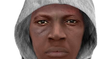 Dieses Phantombild veröffentlichte die Polizei am Dienstag.