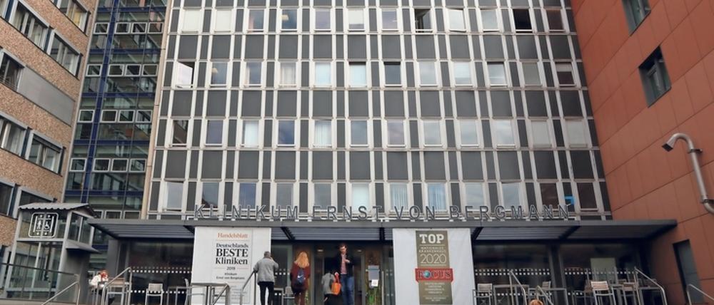 Derzeit sind im Bergmann-Klinikum 92 Menschen in stationärer Behandlung.