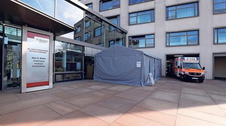 Druck. Das St. Josefs-Krankenhaus ist derzeit stark belastet.