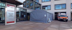 Druck. Das St. Josefs-Krankenhaus ist derzeit stark belastet.
