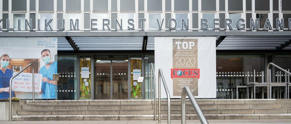 Das Ernst-von-Bergmann-Klinikum in Potsdam.