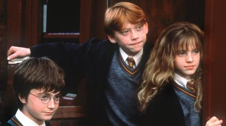 Schauspielerin Emma Watson (r.) verkörpert in den Harry-Potter-Filmen die kluge Hexe Hermine Granger. 