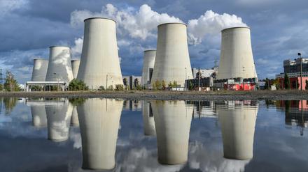 Das Braunkohlekraftwerk Jänschwalde.