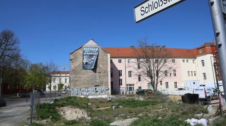Die neue Synagoge soll auf der Brache nahe des Filmmuseums entstehen.