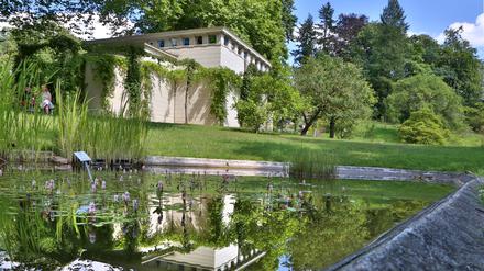 Im Botanischen Garten Potsdam wird florale Gartenkunst präsentiert.