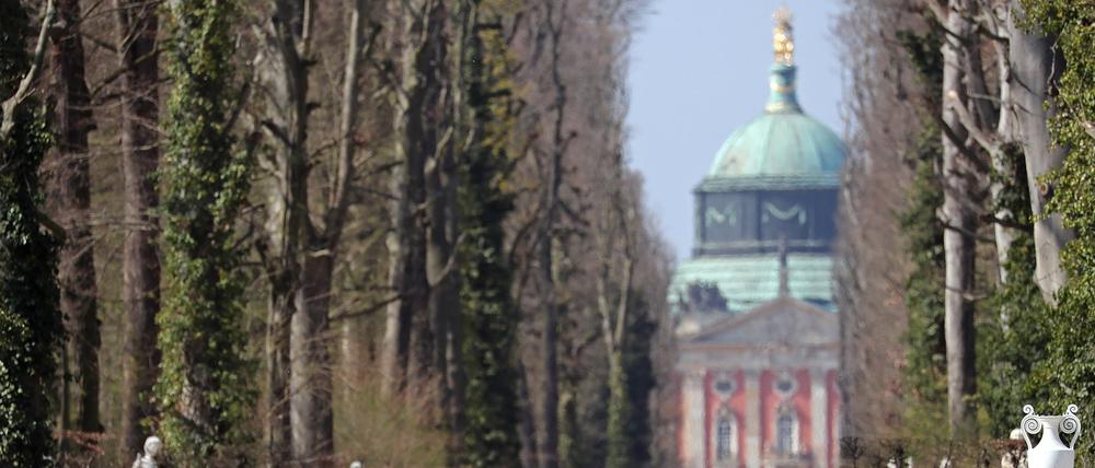 Der Bau des Neuen Palais wurde 1763 begonnen und 1769 abgeschlossen.