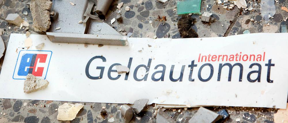 2019 wurden in Brandenburg fünf Angriffe auf Geldautomaten gezählt, im Vorjahr waren es 14.