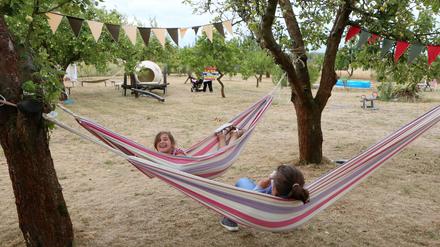 Wie hier 2018 können Kinder mit erkrankten Geschwistern in der ersten Juliwoche in Glindow entspannen.