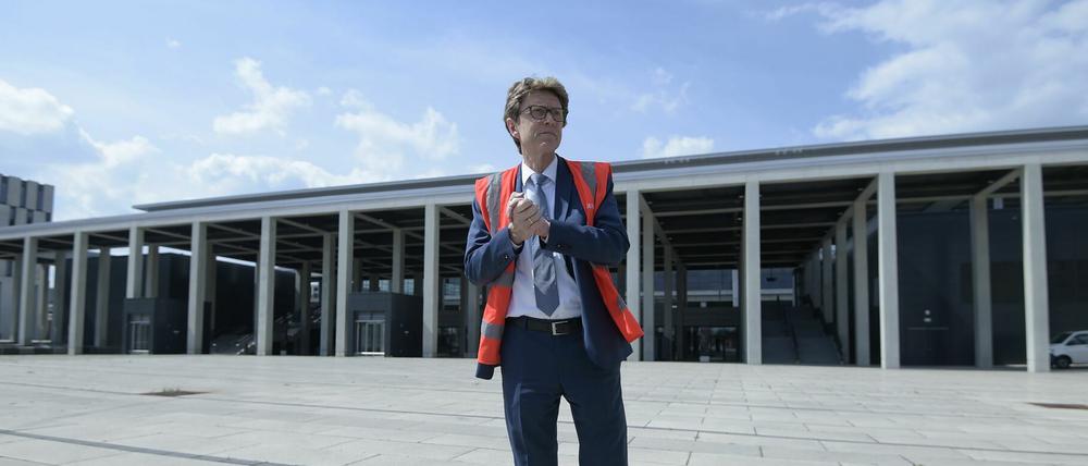 BER-Chef Engelbert Lütke Daldrup ist fast am Ziel - der BER darf eröffnet werden.