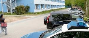 In dem Teltower Männerwohnheim in der Potsdamer Straße bringt der Landkeis Potsdam-Mittelmark Flüchtlinge in Quarantäne unter.