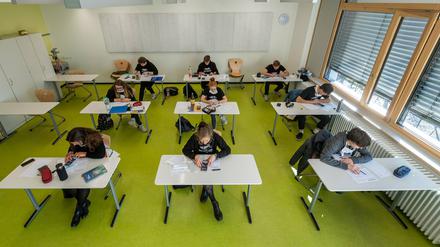 Die MSA-Prüfungen in Brandenburg sollen weiterhin stattfinden.