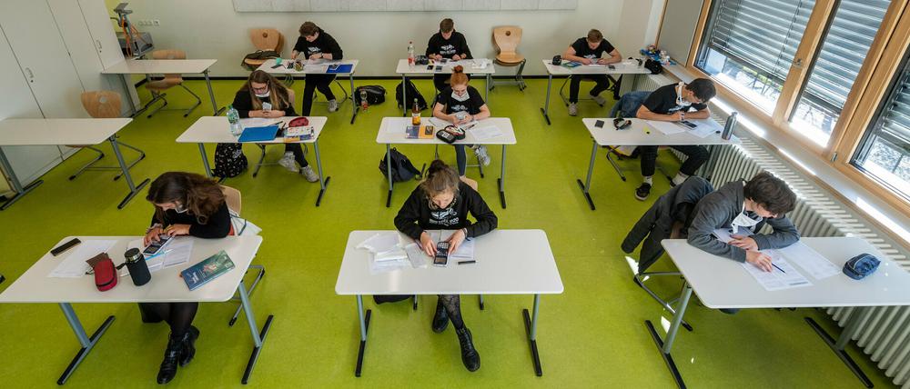 Die MSA-Prüfungen in Brandenburg sollen weiterhin stattfinden.