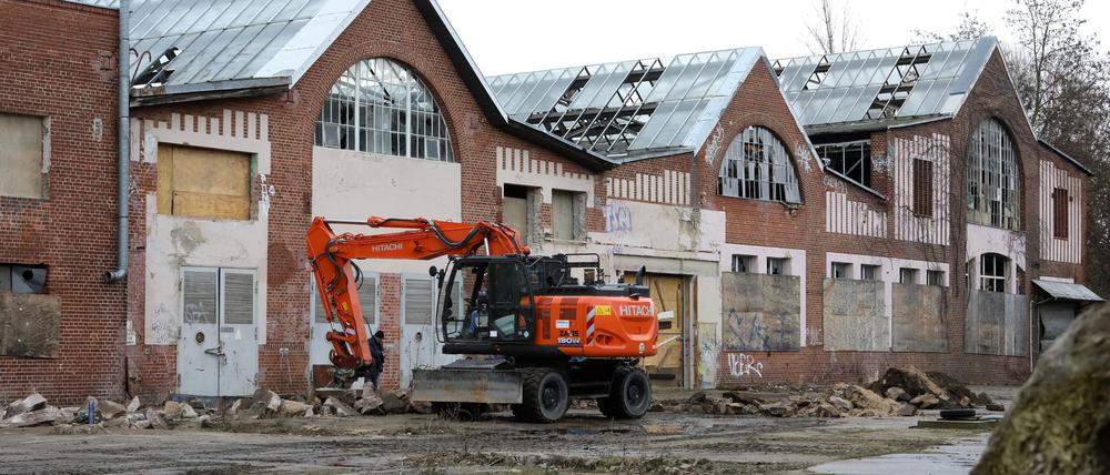 Auf dem RAW-Gelände haben die ersten Arbeiten bereits begonnen.