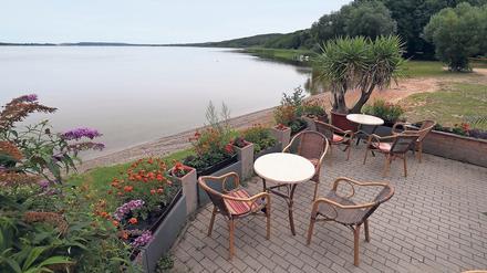 Das Strandbad Ferch ist geschlossen. Öffnen darf es vielleicht Ende Mai. 