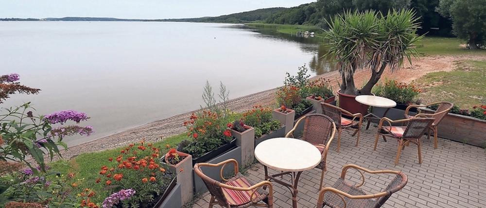 Das Strandbad Ferch ist geschlossen. Öffnen darf es vielleicht Ende Mai. 