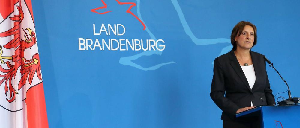 Britta Ernst (SPD), Brandenburgs Ministerin für Bildung, Jugend und Sport.