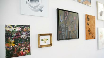 Eine Ausstellung der Potsdamer Künstlerin Marianne Gielen in der Produzentengalerie 2018. Auch sie hat den offenen Brief unterzeichnet.