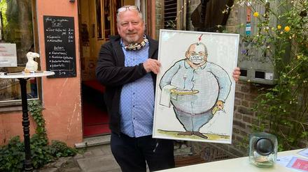 Mit diesem Bild machten die Künstler Inhaber Torge Kieburg eine große Freude.