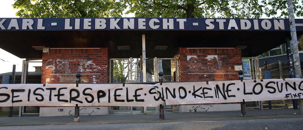 Diese Saison wird es wohl zu keinen Geisterspielen in der Regionalliga Nordost kommen. Und im nächsten Spieljahr?