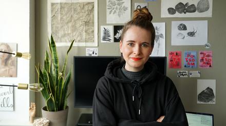 Grafikdesignerin Anne Braun ärgert sich über das Ärgern.