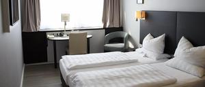 Die Zimmer -wie hier im Potsdamer Hotel Mercure - sollen nicht mehr verwaist sein. 