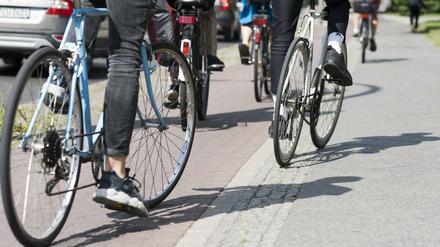 Fahrradfahrer (Symbolbild).