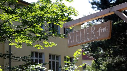 Atelierhaus "Scholle 51" in der Potsdamer Geschwister-Scholl-Strasse.