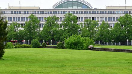Blick auf den Platz der Einheit in Potsdam