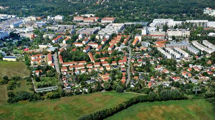Blick auf Teltow.
