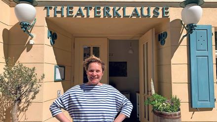 Zuversichtlich. Gastronomin Lena Mauer denkt trotz Einbußen nicht ans Aufgeben.