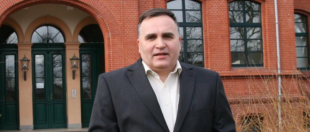 Ingo Paeschke, Linke-Fraktionschef in der Stadtverordnetenversammlung von Forst, wird ein Tabubruch vorgeworfen. 