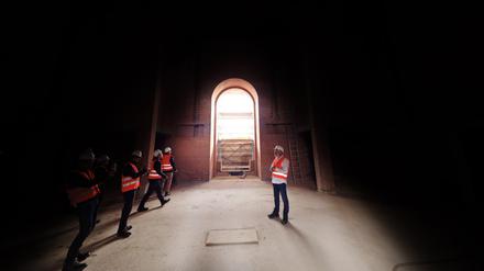 So sieht es derzeit auf der Garnisonkirchen-Baustelle aus.
